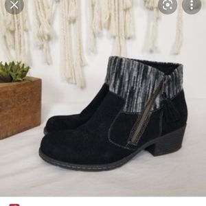 Women's B.O.C. Fabric and Suede boots